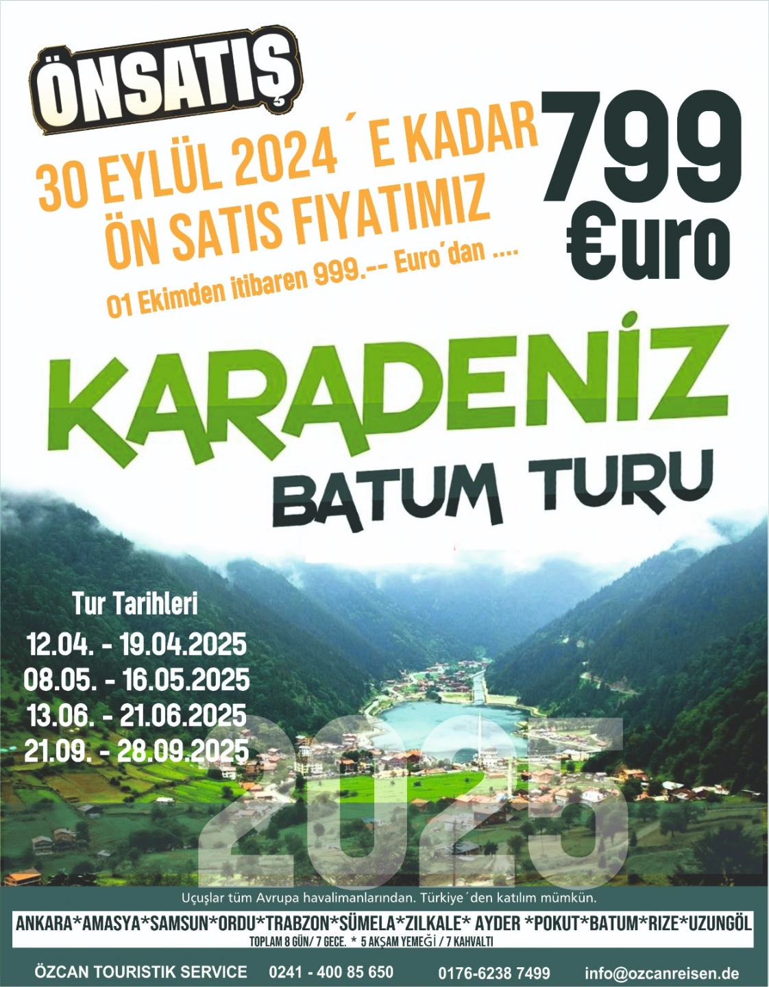 Karadeniz & Batum Turu